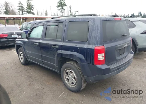 2013 Jeep Patriot Sport from USA, damaged, VIN 1C4NJPBA7DD140868